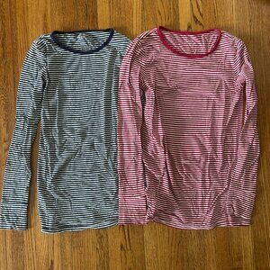 Gap Long Sleeve Striped Tshirts  XS